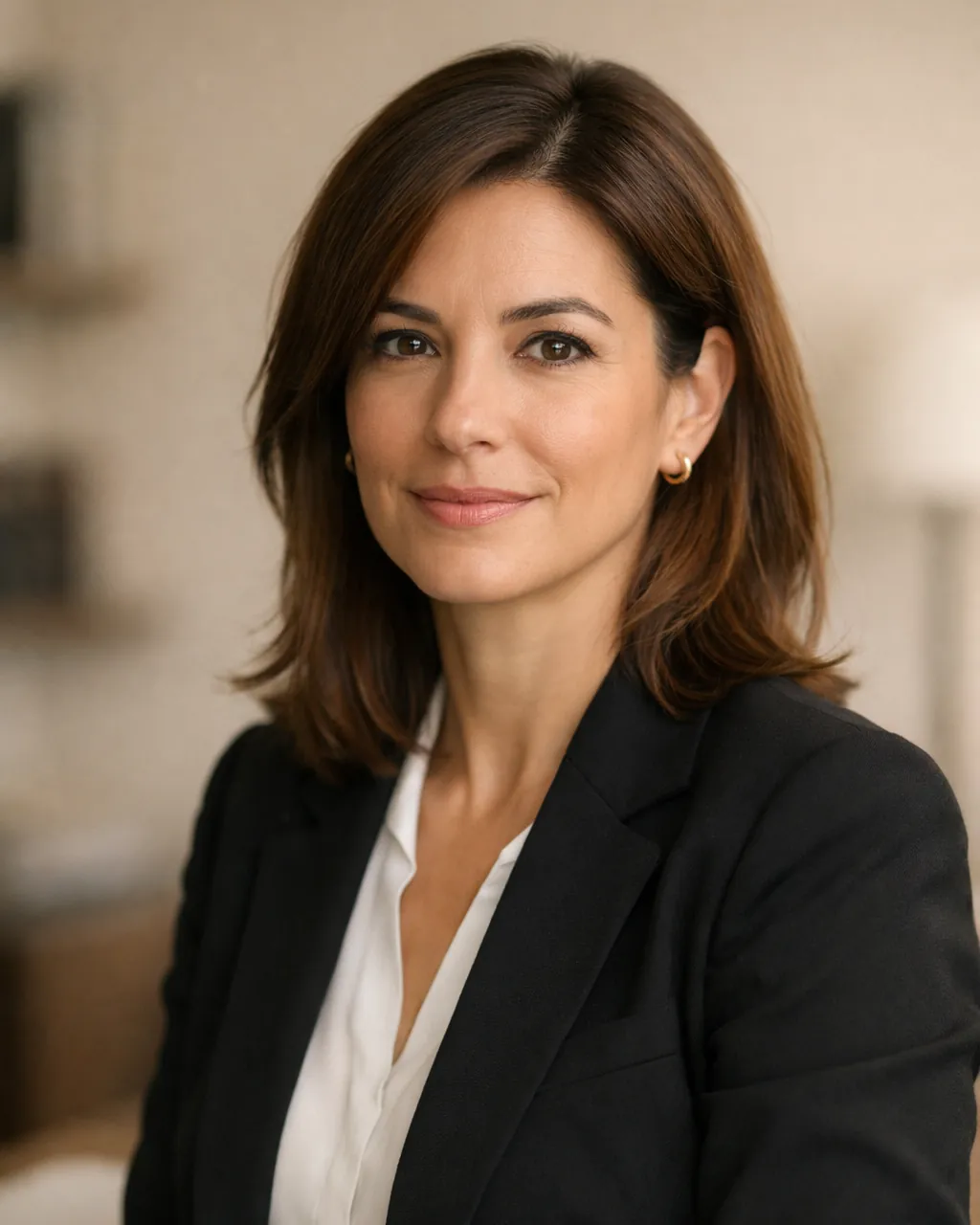 Abogada especialista en extranjería asesorando sobre regularización de papeles online.